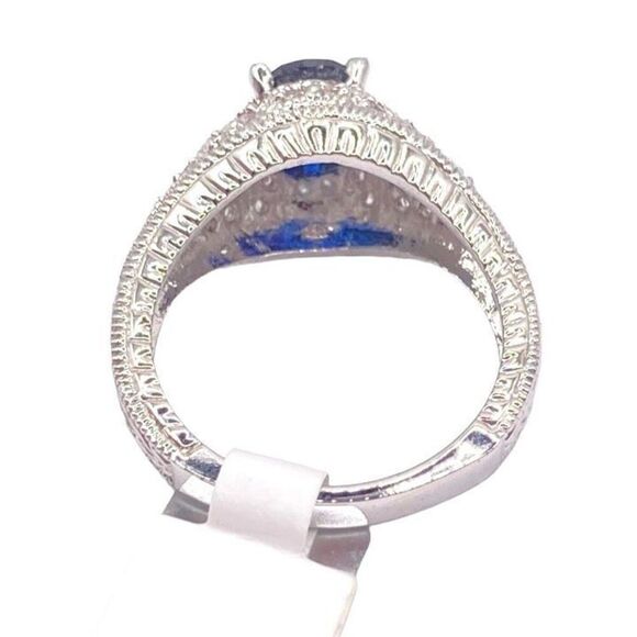 New Women’s Silver September birthstone ring size 7 - Picture 2 of 4